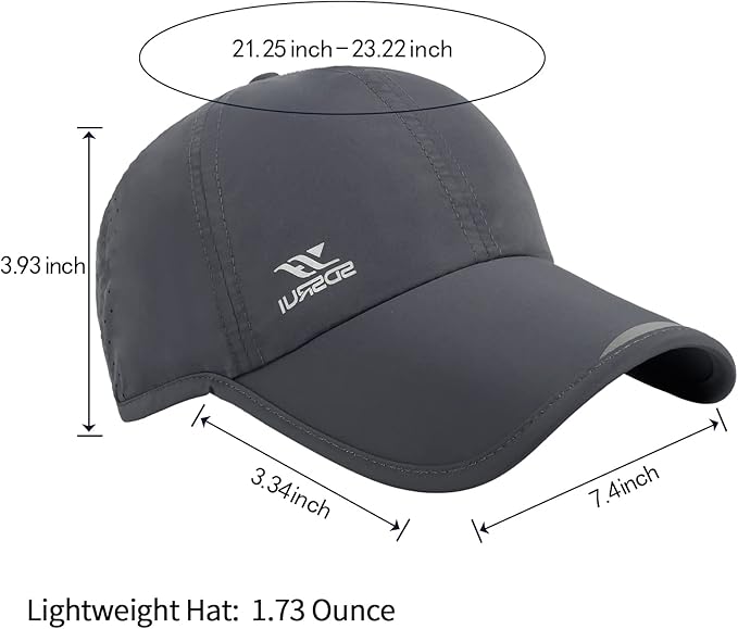 Running Hat Outdoor Sun Protection Hat Mesh Quick Dry Hat Thin Cool Baseball Cap for Women and Men
