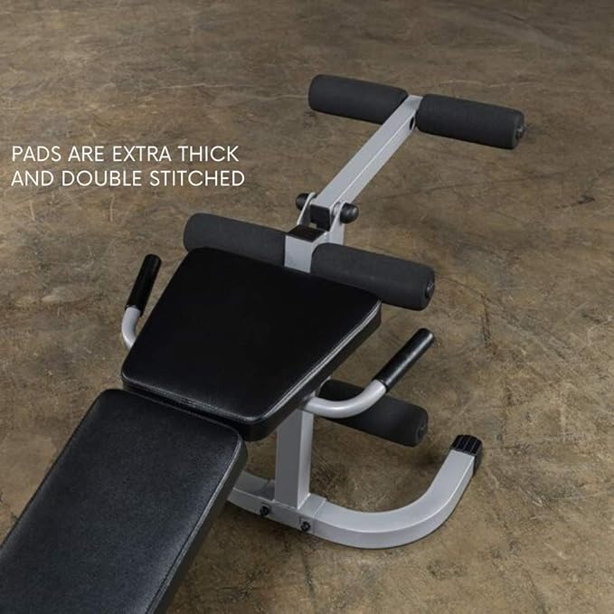 Body-Solid Powerline Leg Curl and Extension Machine - Ideal for Quad and Hamstring Workouts, Home Gym Equipment, Leg Workout Machine with Bench for Leg Extension and Curl