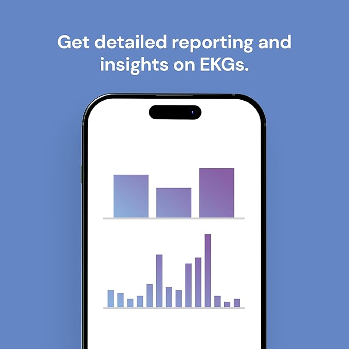 KardiaMobile 6L Max with 12-Month Subscription | 6-Lead Personal EKG Monitor | Heart Health Membership | Detects AFib & Irregular Arrhythmias | Easy Results in 30 Seconds | Works with Smartphones