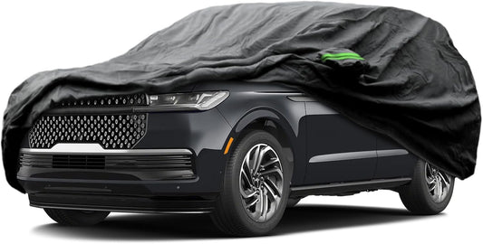 Proadsy 2025 Upgrade Car Cover Custom Fit for Lincoln Navigator 2018-2025, Waterproof All Weather for Automobiles, Full Exterior Cover Rain Snow Sun Protector Indoor Outdoor Car Cover