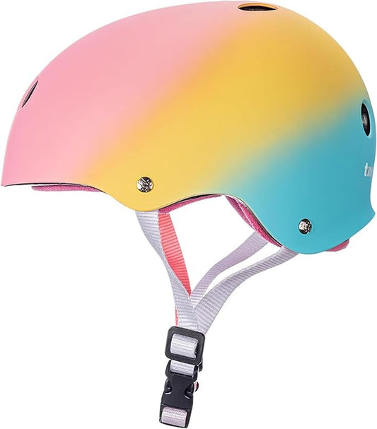 Triple Eight Certified Sweatsaver Helmet for Skateboarding, BMX, Roller Derby, Roller Skating, Inline Skating, Scooter and Bike
