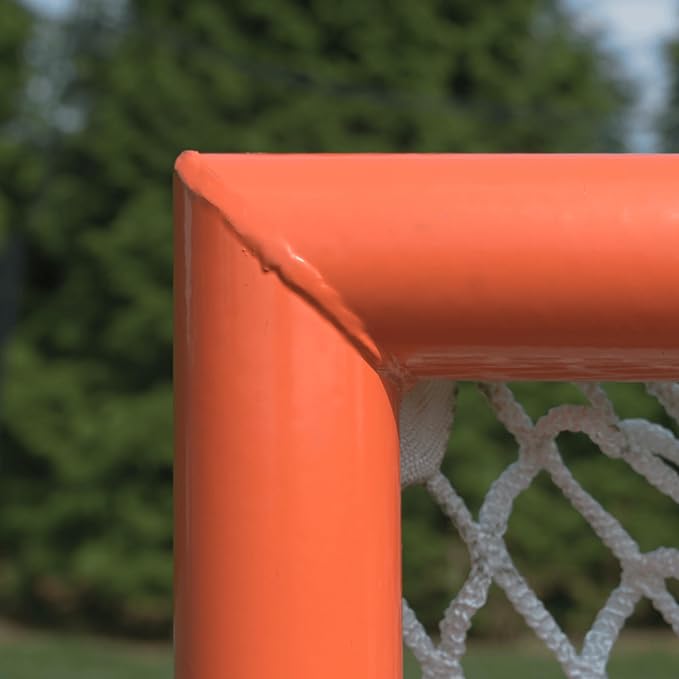 Velocity - Lacrosse Goal - Portable Steel Frame with Black Net, Perfect for Youth and Adult Training, Backyard Design