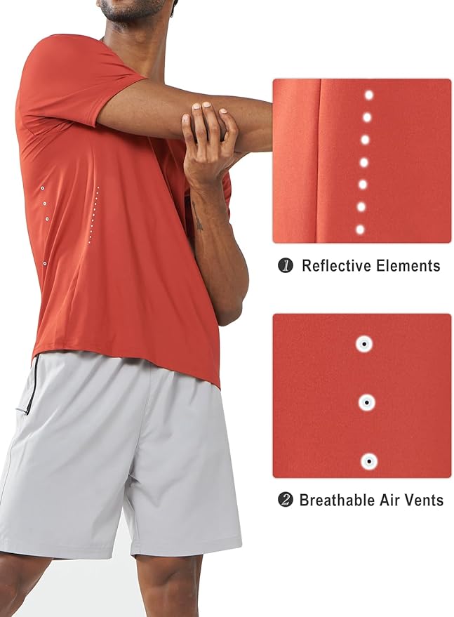 NORTHYARD Mens Athletic Shirts Short Sleeve Gym Workout Running Training Sports Performance T Shirt Basic Tee for Men