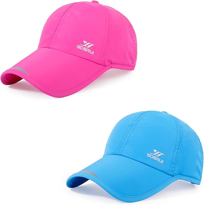 Running Hat Outdoor Sun Protection Hat Mesh Quick Dry Hat Thin Cool Baseball Cap for Women and Men