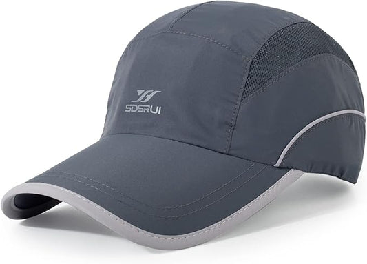 Running Hat Mesh Sports Cap Lightweight Quick Drying Runner Cap for Men Women