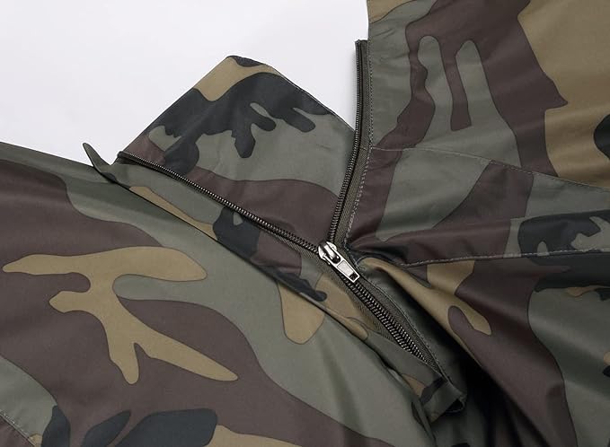 GIISAM Mens Windproof Jacket Waterproof Lightweight Mountain Sport Jacket for Men Hooded Windbreaker Raincoat