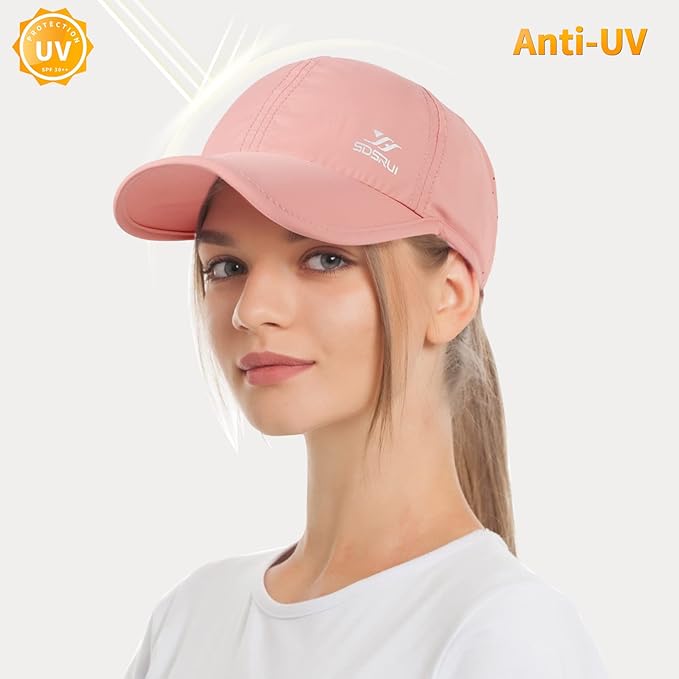 Running Hat Outdoor Sun Protection Hat Mesh Quick Dry Hat Thin Cool Baseball Cap for Women and Men