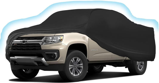 Proadsy 2025 Upgrade Car Cover for Chevrolet Colorado 2010-2021, Windproof All Weather Waterproof Sun Rain UV Dust Snow Protection Full Outdoor Indoor Exterior Car Cover