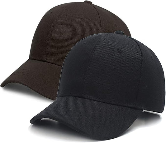 PFFY 2 Packs Baseball Cap Golf Dad Hat for Men and Women