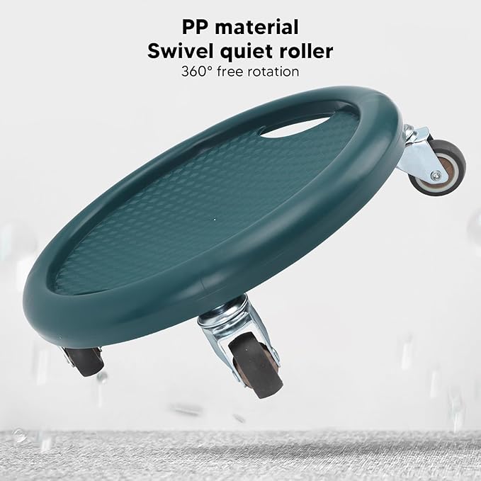 Wheel, Abdominal Wheel Board Ab Workout Equipment Board for Core Workout (Dark Green)