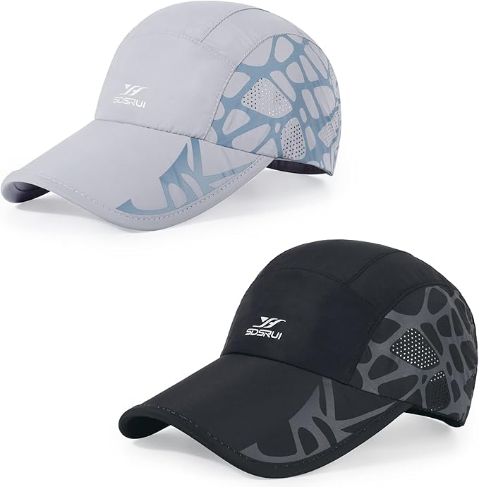 Running Hat Outdoor Sun Protection Hat Mesh Quick Dry Hat Thin Cool Baseball Cap for Women and Men
