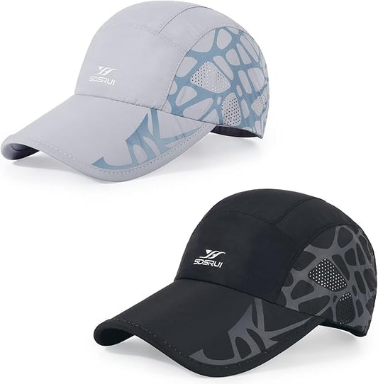 Running Hat Outdoor Sun Protection Hat Mesh Quick Dry Hat Thin Cool Baseball Cap for Women and Men