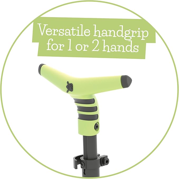 Chillafish Skatieskootie Customizable Training Skateboard and Lean-to-Steer Scooter with Detachable Stability Handlebar, Ages 3+