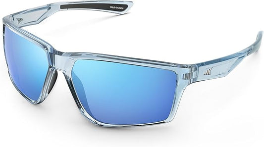 KastKing Osage Polarized Sport Sunglasses for Men and Women, Ideal for Driving Fishing Cycling Running, UV Protection