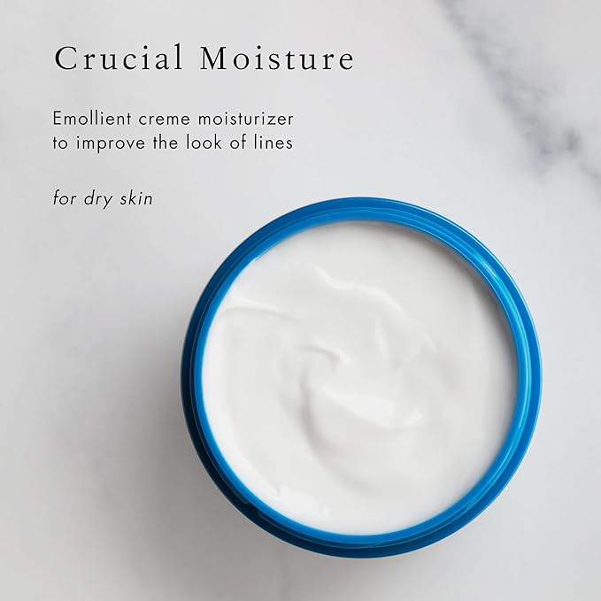 Bioelements Crucial Moisture - 2.5 fl oz - Emollient Cream Facial Moisturizer for Dry Skin - Improve Fine Lines - Vegan, Gluten Free - Never Tested on Animals, 2.5 Fl Oz (Pack of 1)
