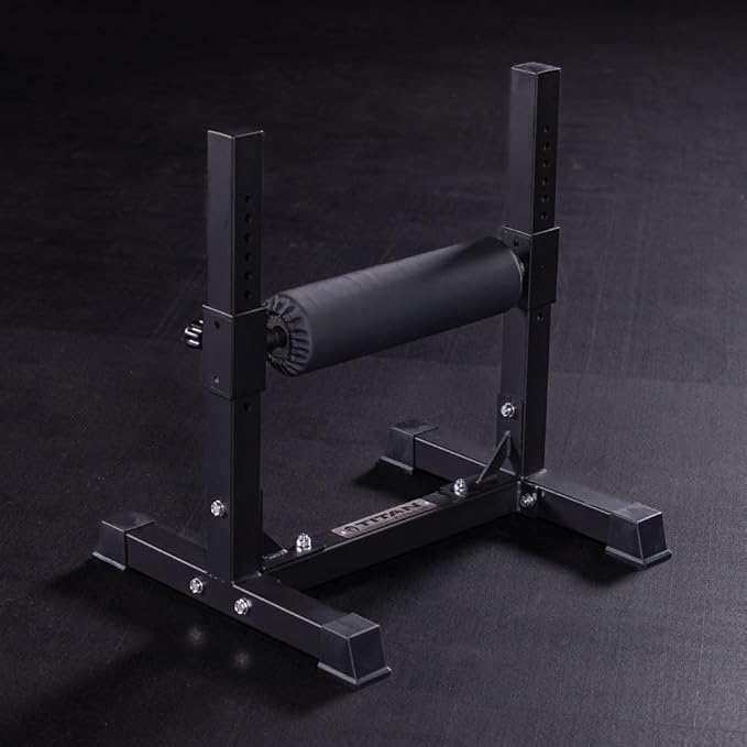 Titan Fitness Single Leg Squat Roller, Stand-Alone Bulgarian Split Squat Lower Body Specialty Machine