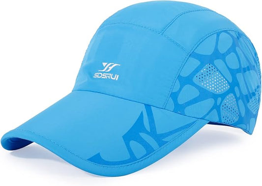Running Hat Outdoor Sun Protection Hat Mesh Quick Dry Hat Thin Cool Baseball Cap for Women and Men
