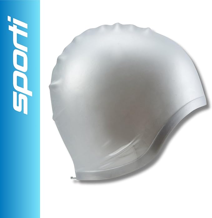 Sporti Silicone Ear Swim Cap