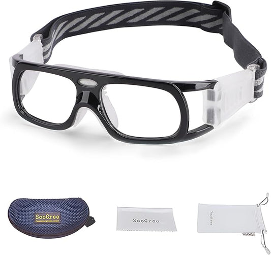 Men Basketball Glasses.Soccer Football Sport Protective Eyewear Safety Goggles,Sports Glasses For Replaceable Lens