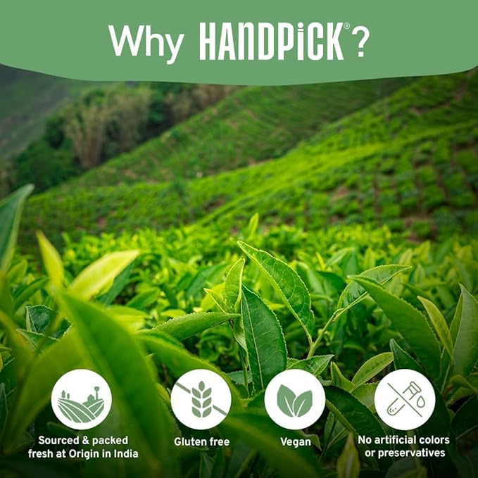 HANDPICK, Irish Breakfast Black Tea Bags (100 Count) Gluten-Free, Non-GMO | Strong, Robust & Bold Flavor | Round Eco-Conscious Tea Bags