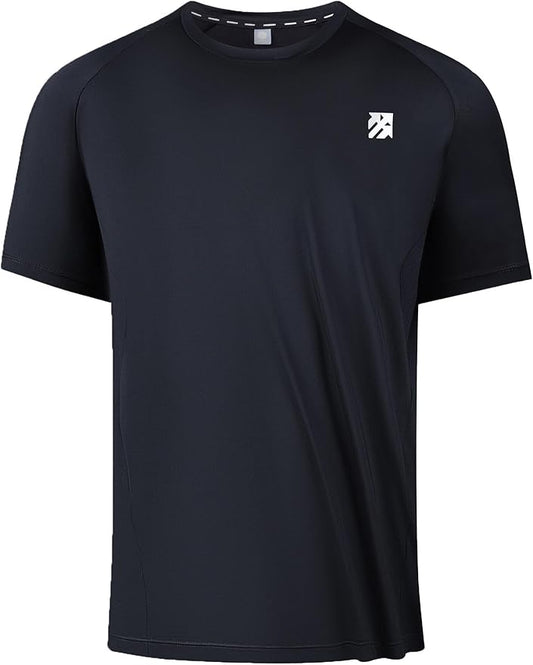 Moisture Wicking Quick Dry Soft Pickleball Workout Hiking Camping Running Shirts for Men Outdoor Sports