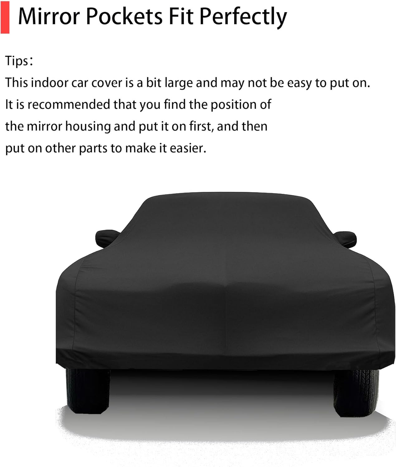 Soft Stretch Old Classic Car Cover Custom-fit for Lincoln Town Car 1981-1997 Full-Size Luxury Sedans Accessories for Indoor Underground Garage Car Show & Storage Dust Protection 219.2in