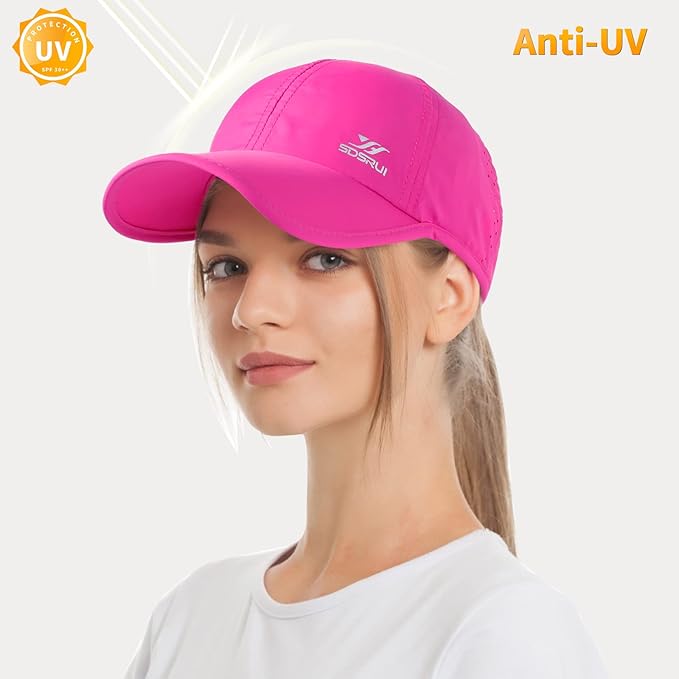 Running Hat Outdoor Sun Protection Hat Mesh Quick Dry Hat Thin Cool Baseball Cap for Women and Men