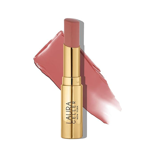 LAURA GELLER NEW YORK Jelly Balm Moisturizing Tinted Lip Color - Sugar & Spice - Hydrating Vitamin E - Semi-Shine Finish