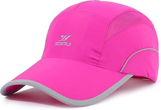 Running Hat Mesh Sports Cap Lightweight Quick Drying Runner Cap for Men Women