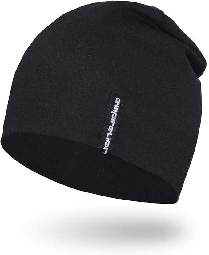 9" Multifunctional Lightweight Beanies Hats Snug Fitting, Running Skull Cap Helmet Liner Sleep Caps