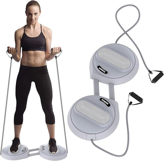 Waist Twisting Machine with Counter, Adjustable Waist Twister Board for Women Belly Fat, Twist Board for Exercise, Ab Twister Board Twist Exercise Machine