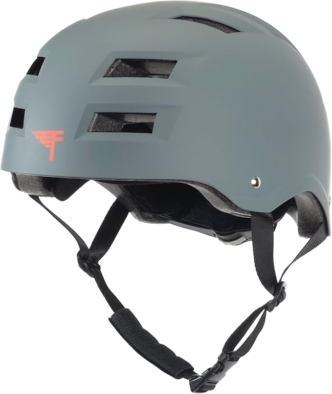 Flybar Bike Helmet- Multi Sport Dual Certified Adjustable Dial, Lightweight Skateboard Helmet, Roller Skating, Pogo, Electric Scooter, Snowboard, Boys and Girls Kids- Adults Helmets