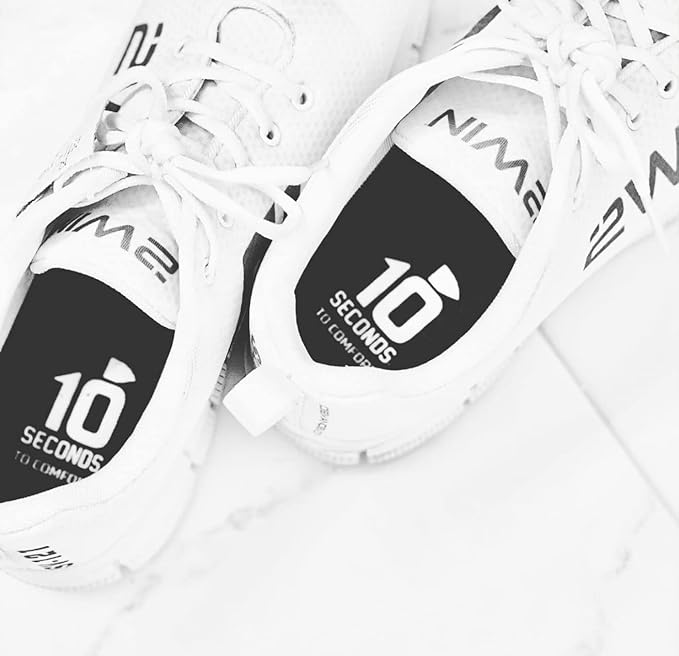 10 Seconds Stabilizer Insole, Medium Corrective Arch, Soft Support, Designed for Instability and Low-Profile Footwear, Deep Heel Cup, Anti Odor and Blister Topper (M 8/9, W 10.5/11.5)