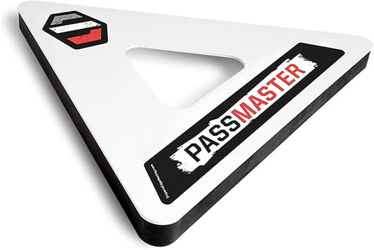 Snipers Edge Hockey - Hockey PassMaster - 26" x 26" x 26" - Easy Assembly, Multiple Angles to Use, Works On and Off Ice.