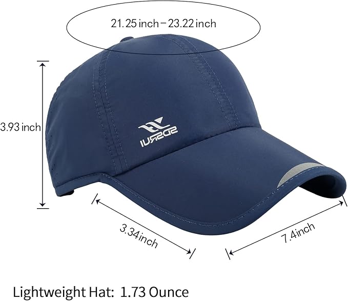 Running Hat Outdoor Sun Protection Hat Mesh Quick Dry Hat Thin Cool Baseball Cap for Women and Men