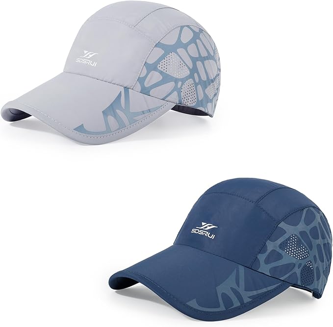 Running Hat Outdoor Sun Protection Hat Mesh Quick Dry Hat Thin Cool Baseball Cap for Women and Men