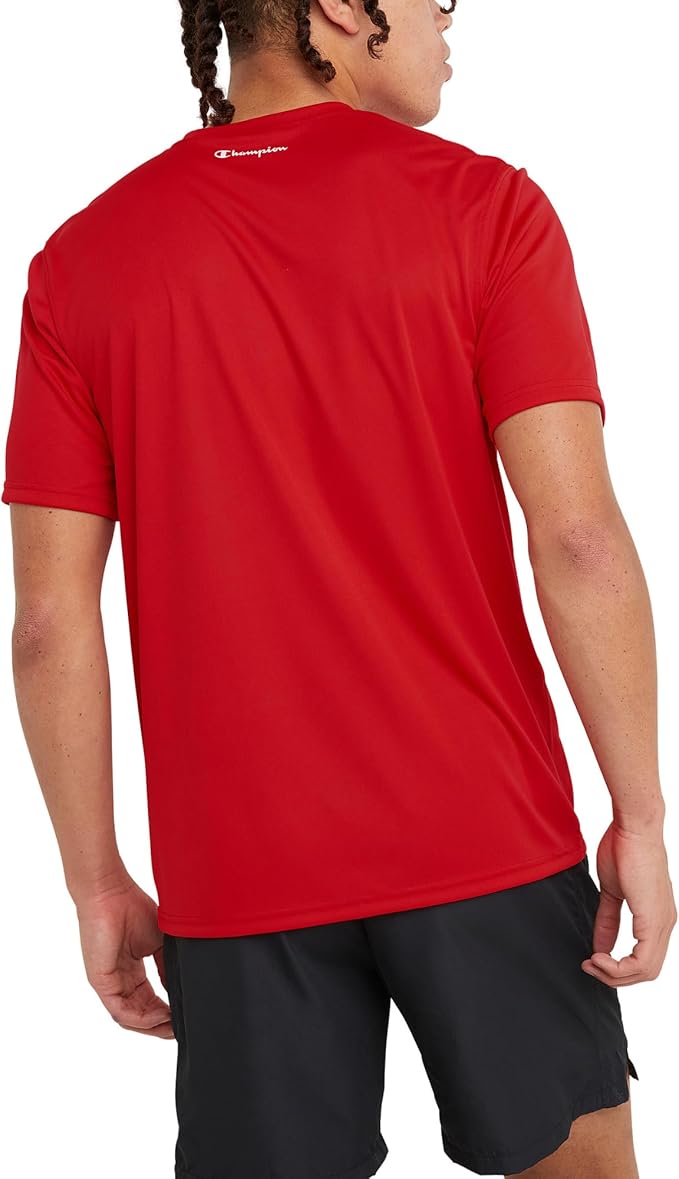 Champion Men's T-shirt, Sport Tee, Moisture Wicking, Anti Odor, Athletic T-shirt for Men (Reg. Or Big & Tall)