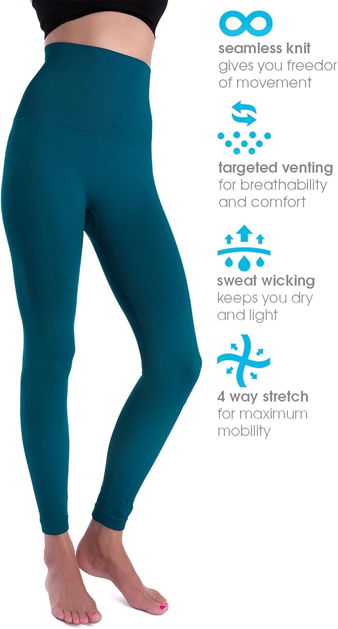 Activewear Thick High Waist Tummy Compression Slimming Body Leggings Pant