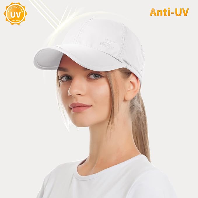 Running Hat Outdoor Sun Protection Hat Mesh Quick Dry Hat Thin Cool Baseball Cap for Women and Men