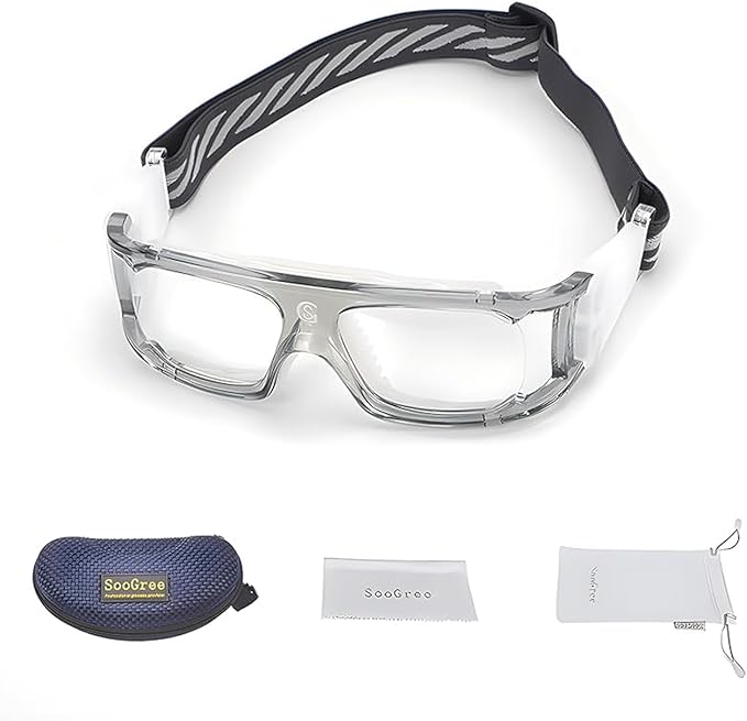 Men Basketball Glasses.Soccer Football Sport Protective Eyewear Safety Goggles,Sports Glasses For Replaceable Lens
