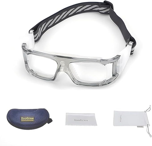 Men Basketball Glasses.Soccer Football Sport Protective Eyewear Safety Goggles,Sports Glasses For Replaceable Lens