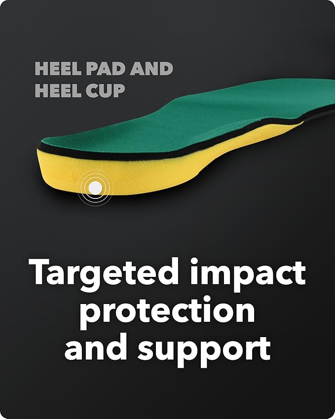 Spenco Insoles Polysorb Cross Trainer - Lightweight, Full-Foot Inserts with Heel-to-Toe Cushioning, Support, & Odor Control, All-Day Comfort & Stability - Ideal for Runners, Walkers, Athletes