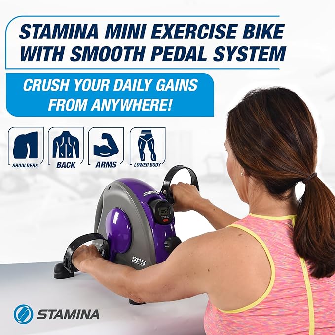 Stamina Exercise Bike with Smooth Pedal System