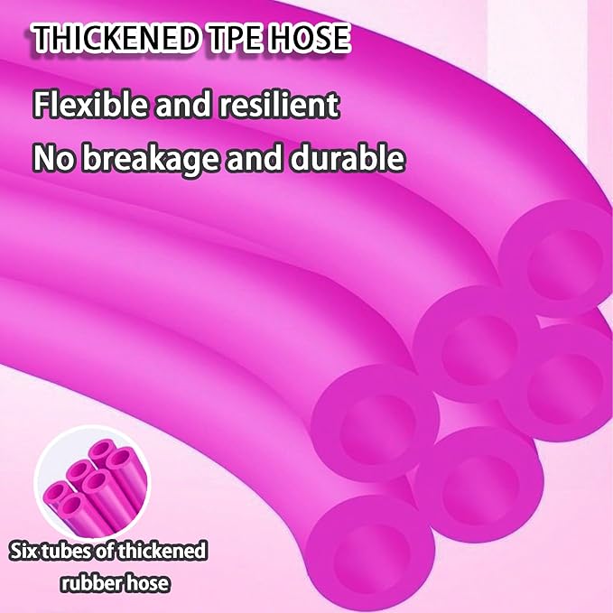 2025 Upgrade Multifunction Tension Rope or Exercise Sit Up Exercise Equipment,Pedal Ankle Puller,Bands-6 Tube Pedal Ankle Puller for Women Men