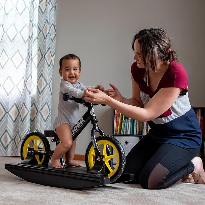 Strider 12” - Helps Teach Baby How to Ride a Balance Bicycle - for Kids 6 Months to 4 Years - Easy Assembly & Adjustments