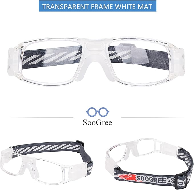 Men Basketball Glasses.Soccer Football Sport Protective Eyewear Safety Goggles,Sports Glasses For Replaceable Lens