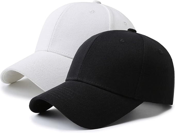 PFFY 2 Packs Baseball Cap Golf Dad Hat for Men and Women
