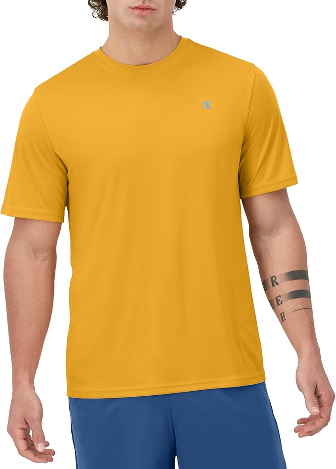 Champion Men's T-shirt, Sport Tee, Moisture Wicking, Anti Odor, Athletic T-shirt for Men (Reg. Or Big & Tall)