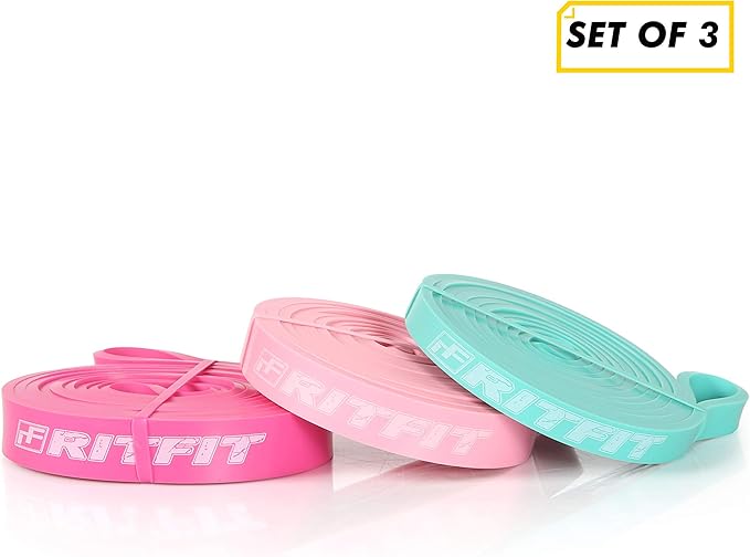 RitFit Pull Up Assist Band - Premium Resistance Band for Pull Up Assistance, Resistance Training, Body Stretching, Powerlifting, Mobility Training