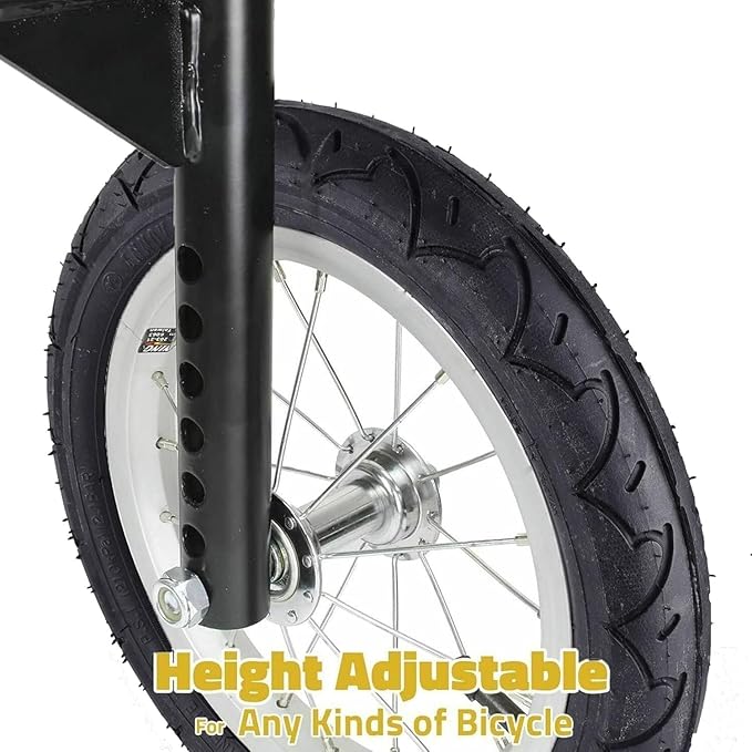 CyclingDeal Adjustable Adult Bicycle Bike Stabilizers Training Wheels Fits 24" to 29" - Quality Heavy Duty-Max Weight up to 120kg/265 lbs.
